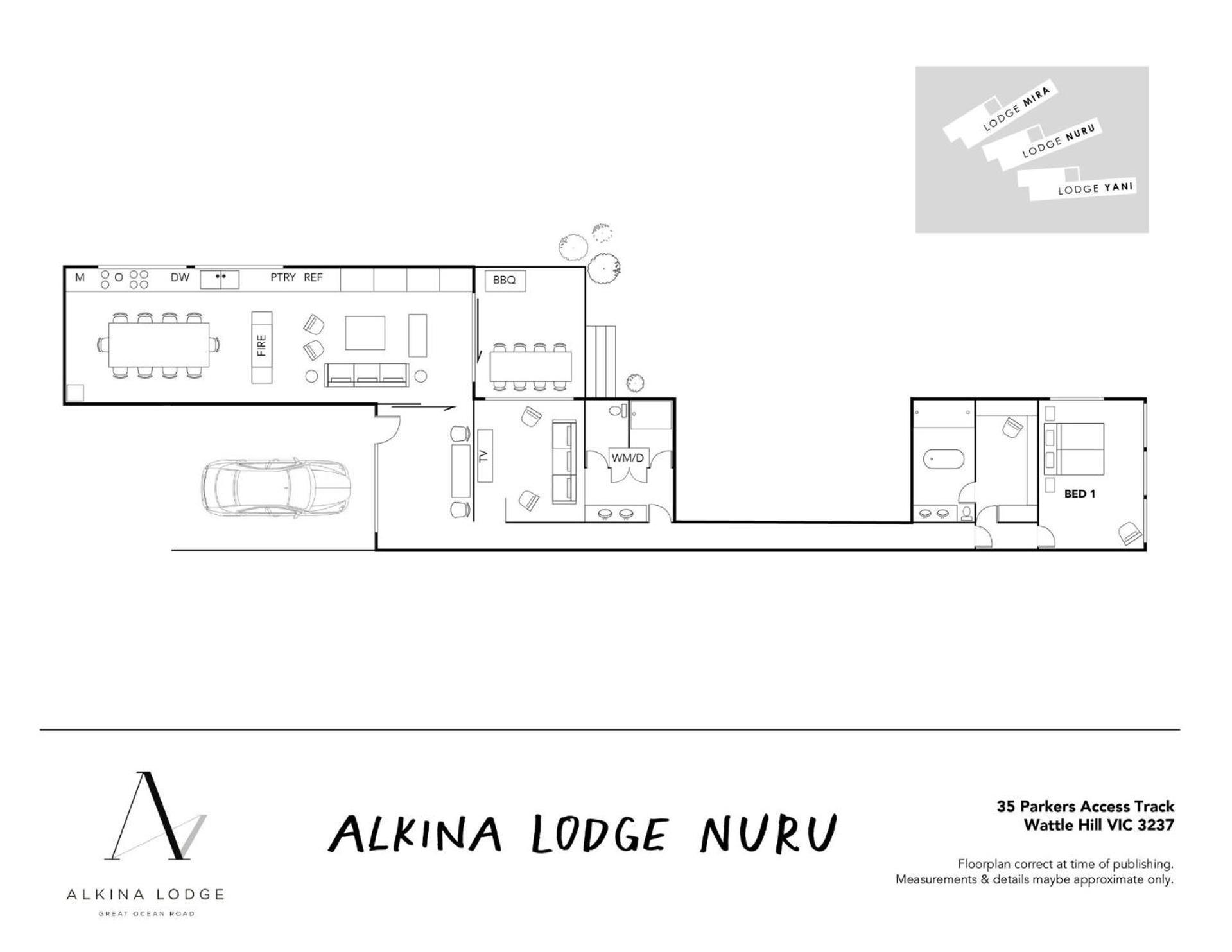 Alkina Lodge Nuru Wattle Hill Exterior photo